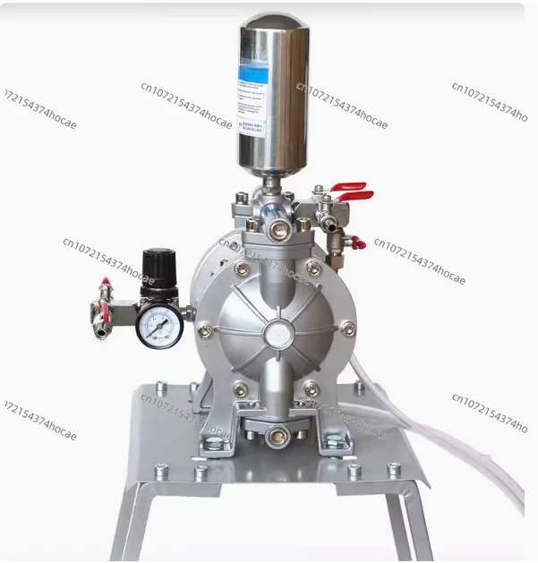 A-15A Pneumatic Diaphragm Pump Portable Membrane Pump High-Pressure Double Acting Diaphragm  Spray Paint 0.15-0.7Mpa