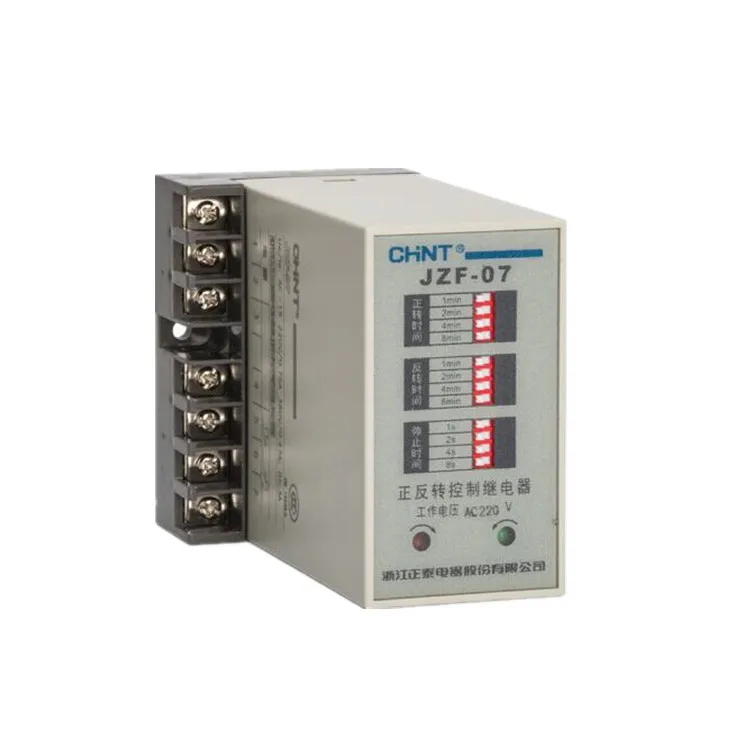 Zhengtai forward and reverse time control relay JZF-07 AC220V / AC380V