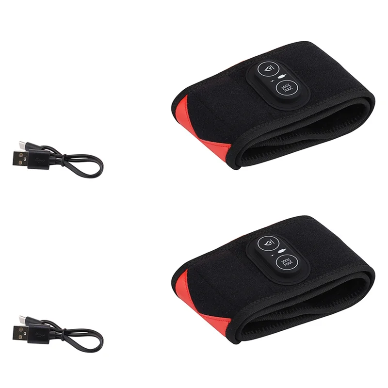 แผ่นประคบร้อนไร้สาย A83G 1 คู่ 3 ระดับอุณหภูมิ สำหรับมือ ข้อมือ บรรเทาอาการปวดข้อศอก สำหรับโรคข้ออักเสบ การพิมพ์ และการเล่นเกม