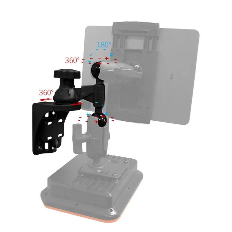 Giá Treo Tường Màn Hình Treo Tường Có Tay Và Articulating Nghiêng Cánh Tay, với 1.5Inch Đôi Bóng Đầu Cho 1.5Inch Cánh Tay Núi