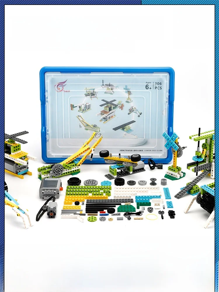 tecnologia-robotica-juvenil-nivel-y-dos-equipo-de-ensenanza-libros-de-texto-bloques-de-construccion-juguetes-educati