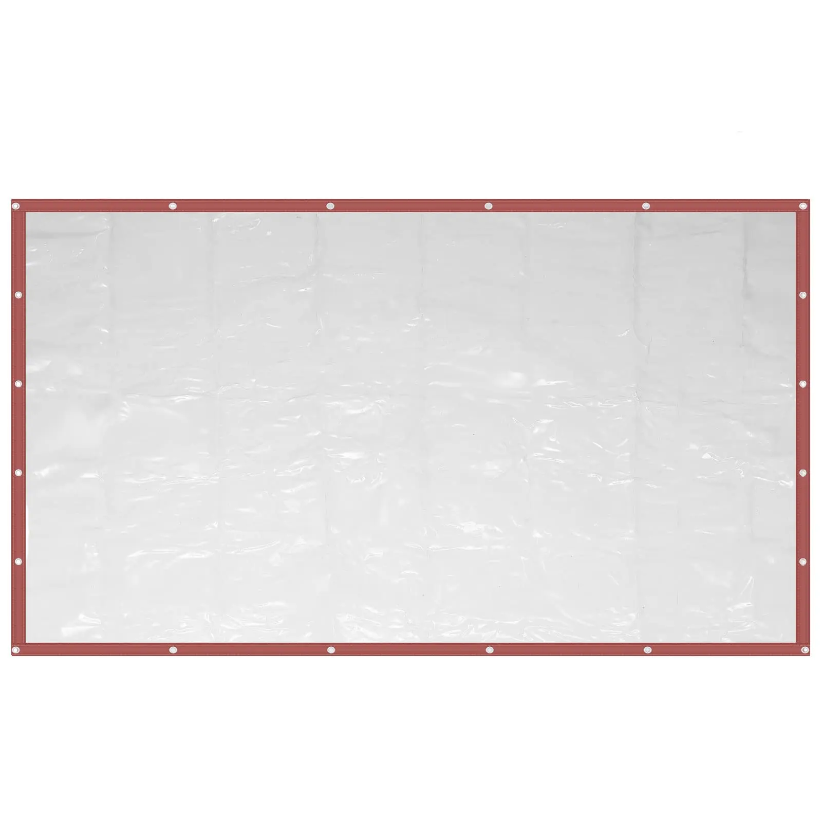 قماش الأقمشة الشفافة المقاومة للماء، مظلة شفافة من الفينيل PVC قابلة للطي في الفناء، مقاومة للغبار، ومضادة للأشعة فوق البنفسجية، ومضادة للتمزق، ومضادة للشيخوخة