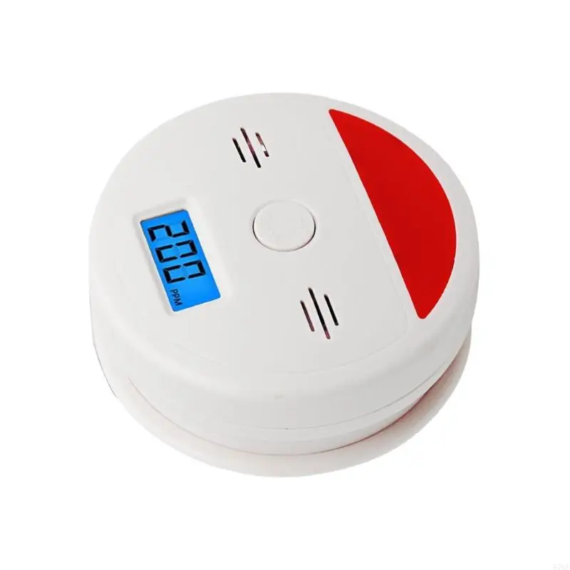 57QF Portable Carbon Monoxide Detector Compatible for Camping Indoor Use Monitor High Sensitivity Sensors Measurement Durable