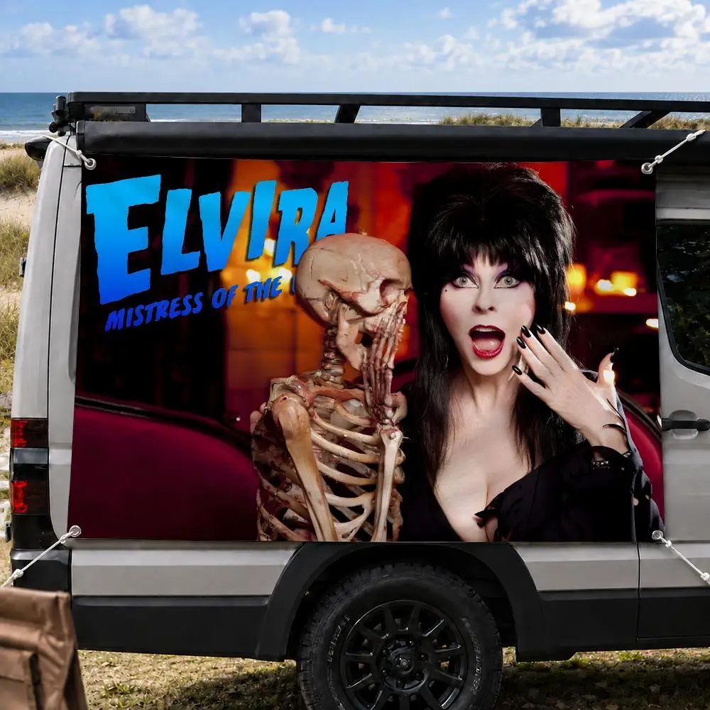 Elvira Mistress of the Dark Gothic Flags Decorative Banners Suitable For Outdoor Camping Family Parties And Garden Walls Gift