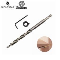 9mm 9.5mm HSS Twist Step Drill Bit for Pocket Hole Jig Kit Woodworking Hole Drill for Carpentry Power Tools