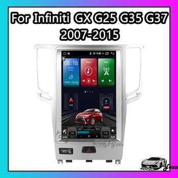 요자 카플레이 자동차 라디오, 인피니티 GX G37 G35 G25 2007-2015, 안드로이드 11, 테슬라 스크린, 멀티미디어 플레이어, GPS 네비게이션, 스테레오 와이파이 