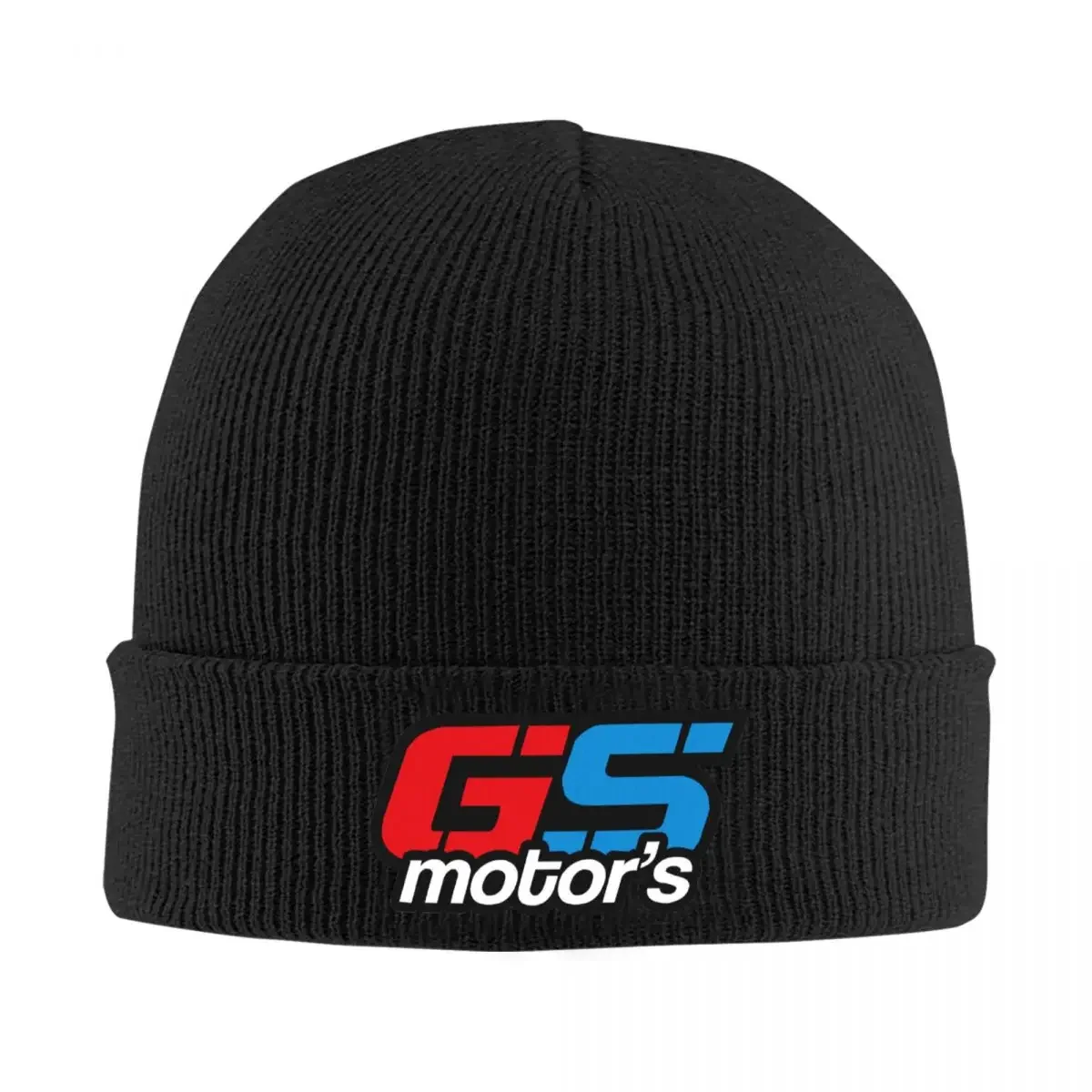 GS Motors Knitted Caps for Women Men Beanies Autumn Winter Hats R1200 Motorcycle Warm Melon Cap