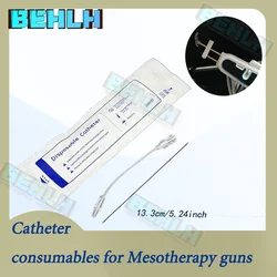 Disposable Catheter Plastic Presser foot Suitable For Mesotherapy Gun Beauty Equipment Accessories