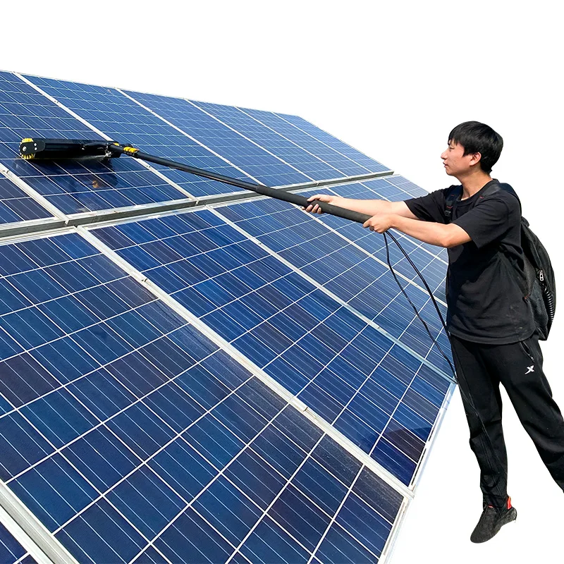 Sunnysmiler solar panel Solar Panel Cleaning robots for Sale best solar panel cleaning brush PV cleaning robot equipment