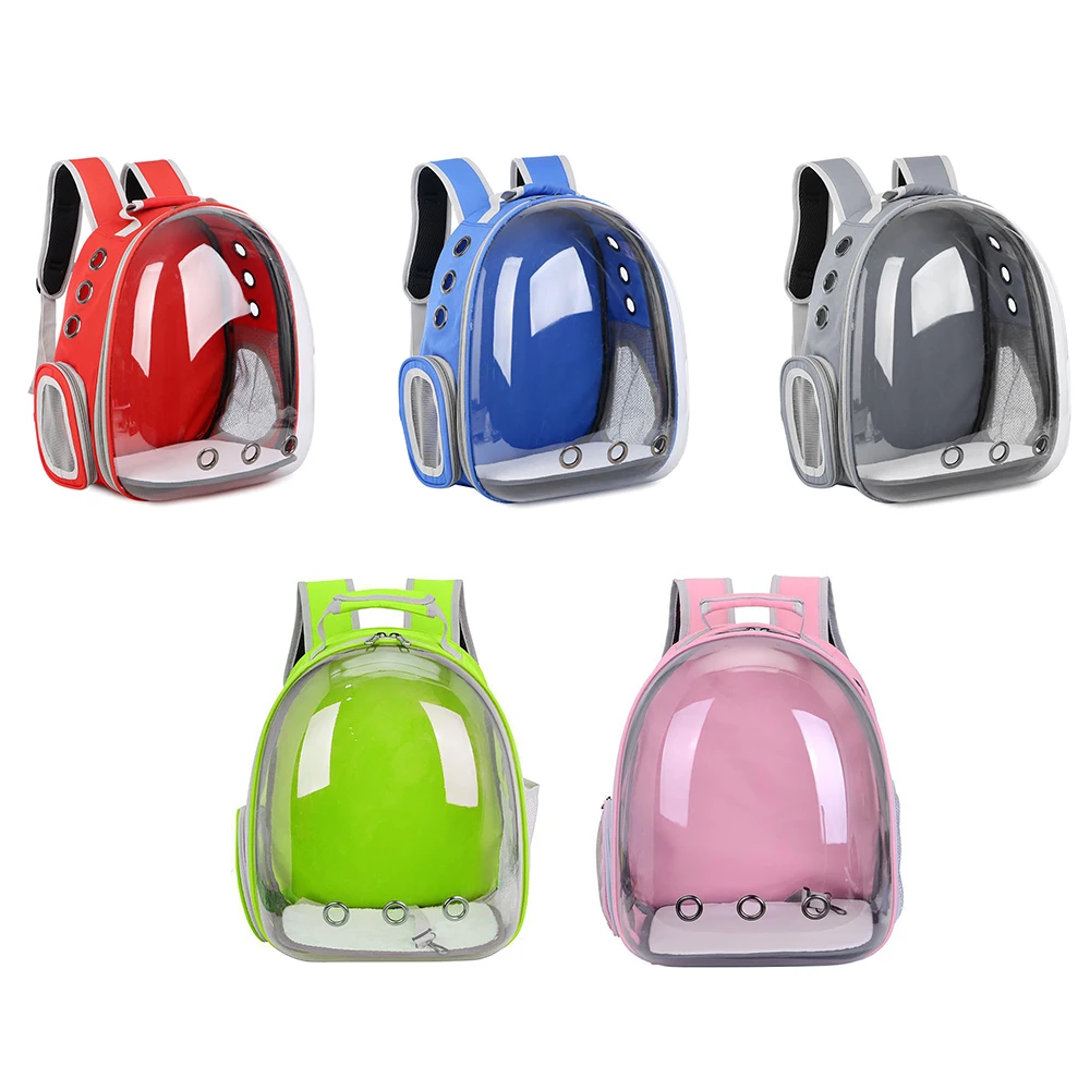 Cat Carrying Bag Space Pet Backpack Breathable Portable Transparent Backpack Puppy Dog Transport Carrier Space Capsule Bag Pets