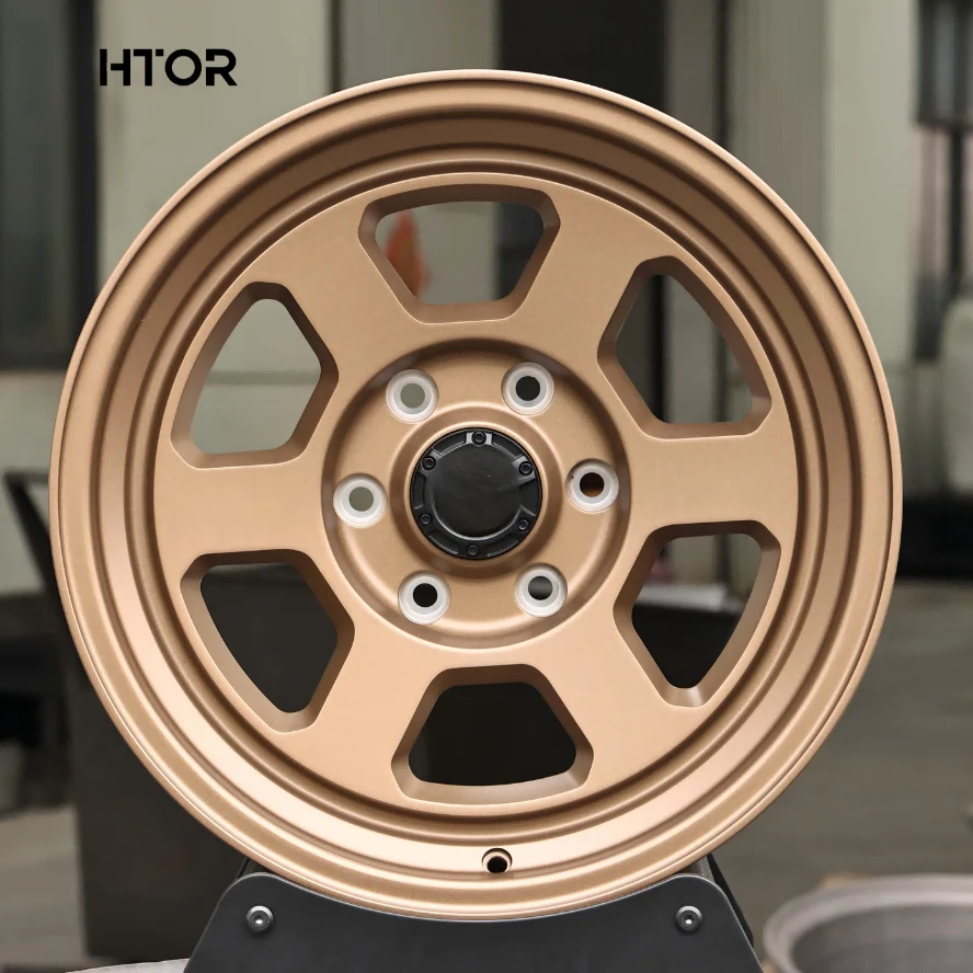 

HTOR 16x8 17x9 18x10 Inch 6x139.7 6x114.3 Forged Offroad Wheels Bronze Rims for Ranger Bronco Prado Cruiser F150 Frontier