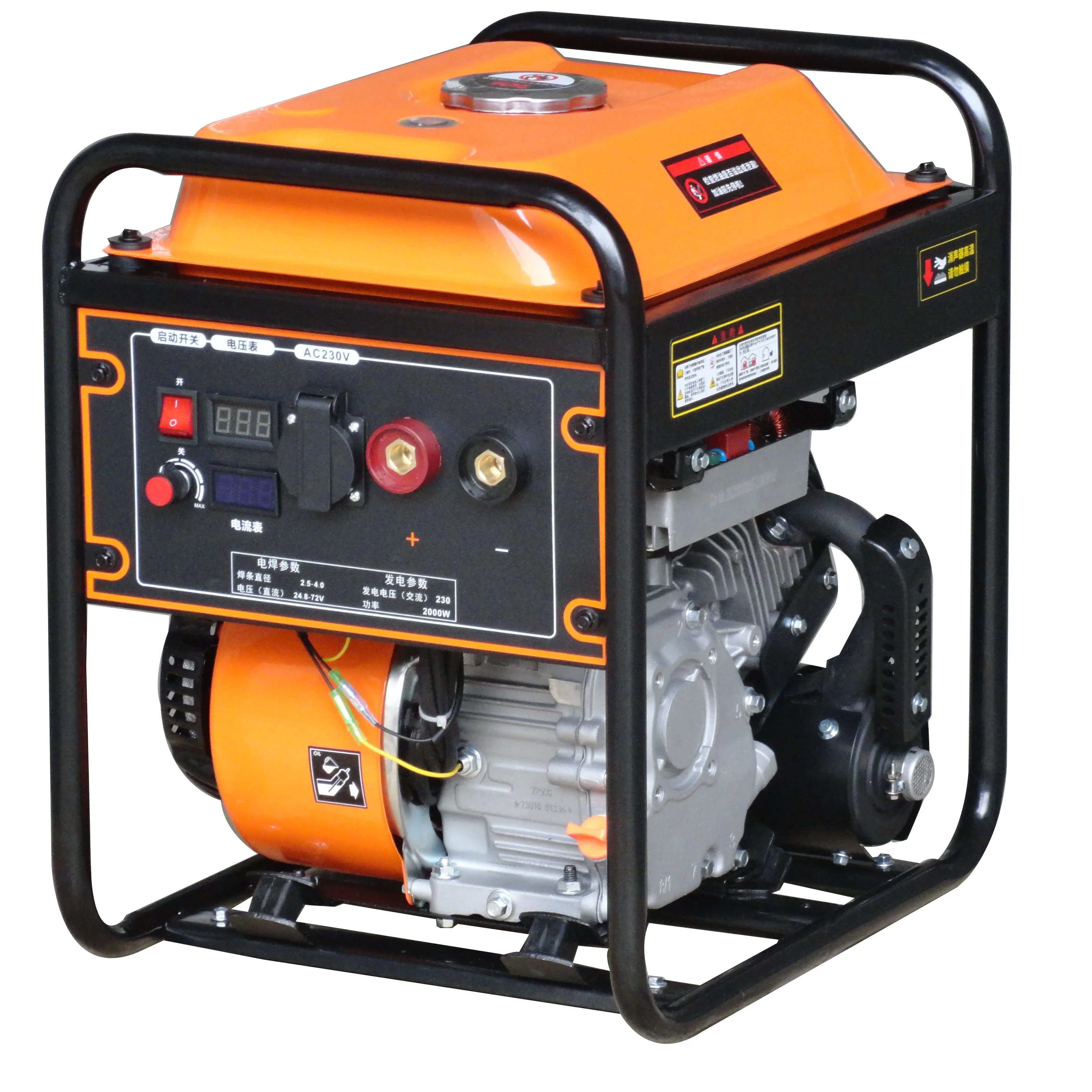 

Portable 160A 230A Gasoline Welding Machine 2KW AC Small Inverter Arc Petrol Welder Welding generator