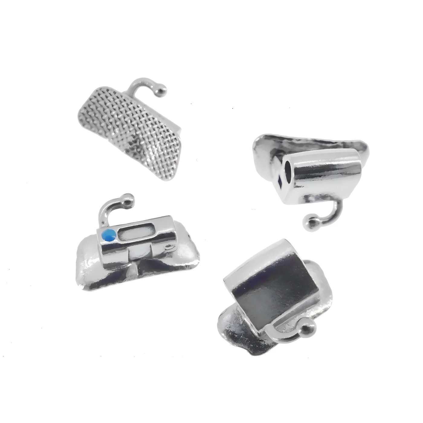 

Dental Orthodontic Buccal Tube Straight Wire Mesh Base Bondable Tube 6th 7th Molar Position Orthodontic Dental Material
