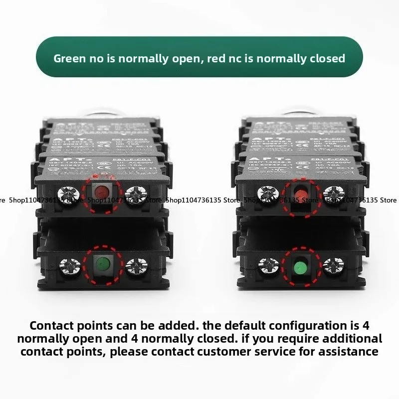 For Siemens APT Touchpoint Switch PB1-F-C10/C01 for Thyssen Elevator, Car Roof Maintenance Emergency Stop Button