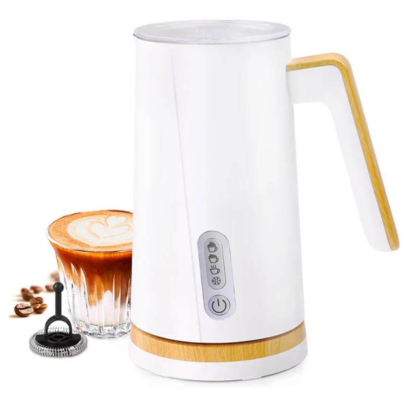 Electric Milk Frother Automatic Warm and Cold Foam Maker for Coffee,Latte, Cappuccino, Macchiato, Hot Chocolate