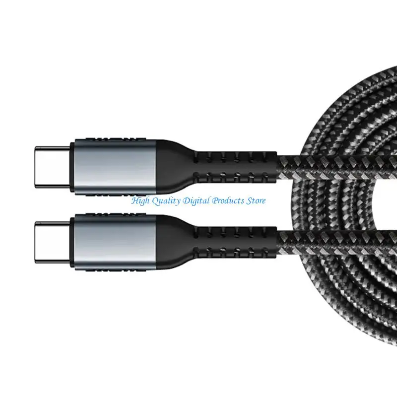 U2JE USB C TO USB C Зарядка кабельная проволока 100 Вт с электронным маркером для быстрой доставки питания