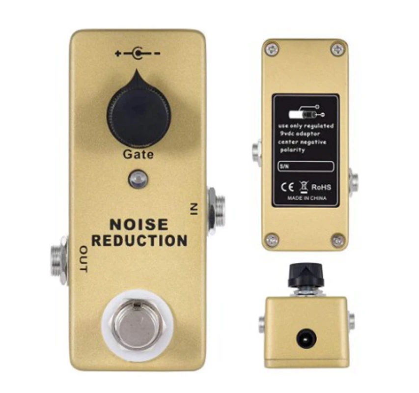 Mosky Noise Gate Guitar Effect Pedal Noise Reduction Electric Guitar Processor Effects Pedal Support Guitar Parts Sound Mixer