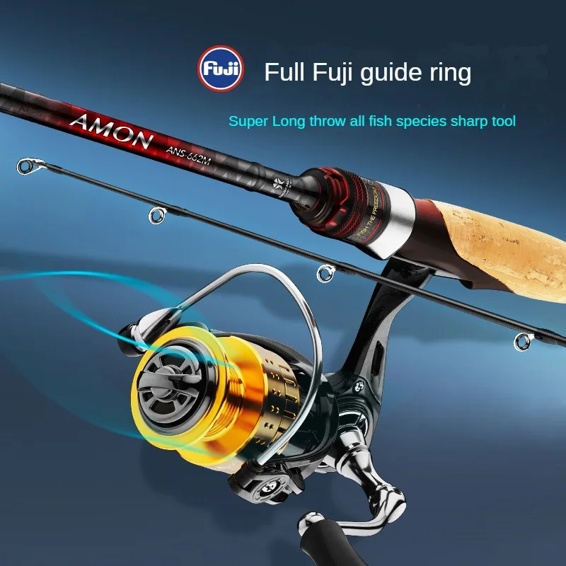 

Lily Fuji-Ultralight Fishing Rods, Carbon Spinning Rod, Casting Rod, Lure Accessories, 1.91m, 2.21m, 2.49m, L, M