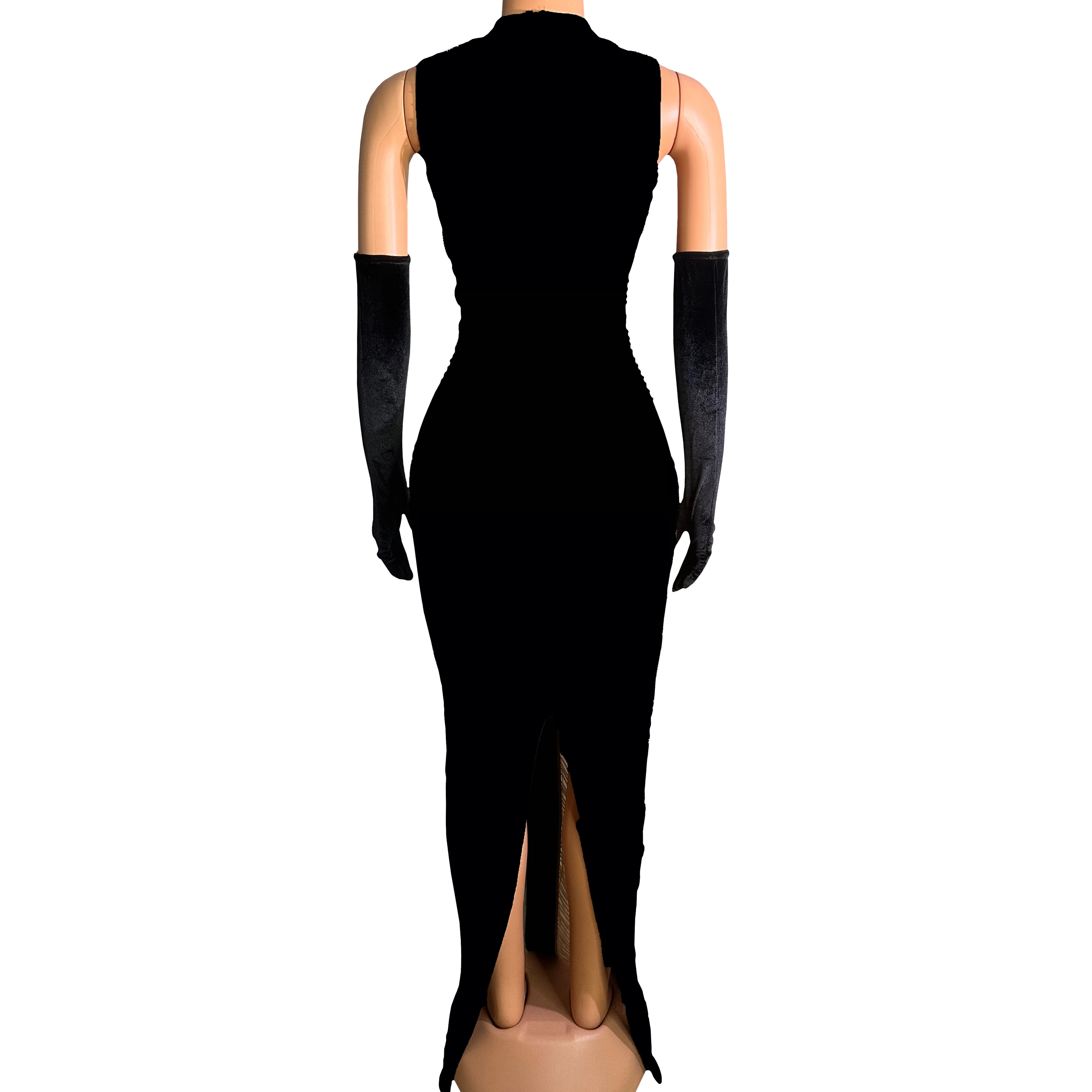 Sukienka ceremonialna damska brązowa strój do tańca gogo elegancki strój festiwalowy na imprezę dla piosenkarki na występy sceniczne odzież yj308