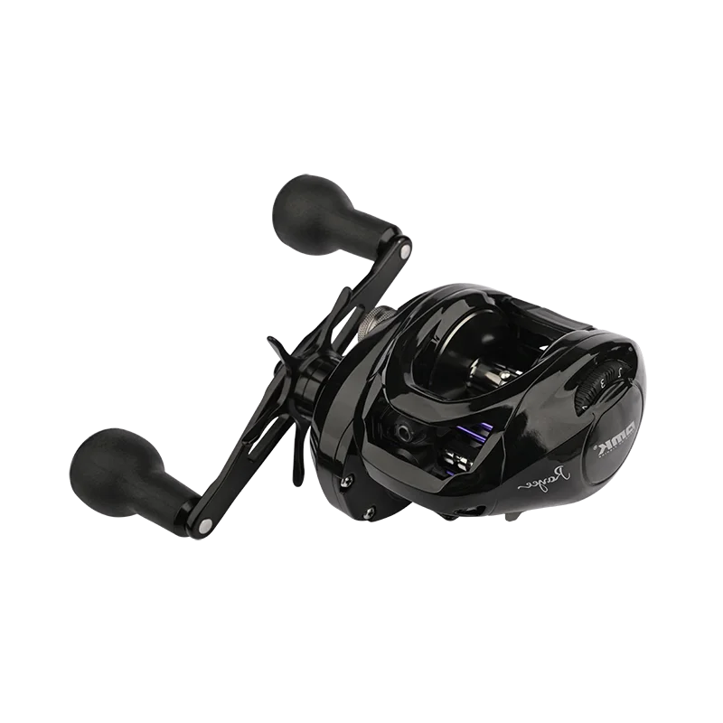 DMK Rayee Saltwater Left Hand Baitcasting Reel Carbon Fiber 10kg Drag Double Handle Full Metal Frame Side Cover