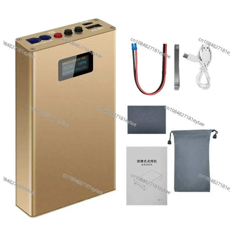 

Портативный точечный сварочный аппарат DX10 на 10600 мАч, 6 * 300А, OLED, MOS, с ручкой-пеной 8 AWG