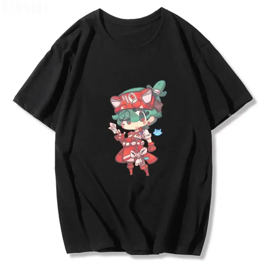 

Anime Overwatch 2 T Shirts Manga Kiriko Headshot Menwomen T-Shirts Hip Hop Sweatshirt Summer T-shirt Aesthetic Cotton T Shirt