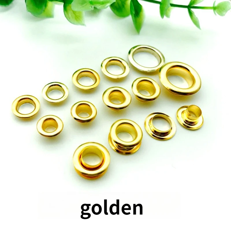 4~10mm Hollow Rivet Eyelet With Washers Repair Grommets For Shoes Bag Garments Belt Hat Decor Accessories