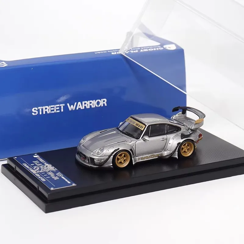 

STREET WARRIOR SW 1:64 Souvenir RWB 993 Display Diecast Model Car