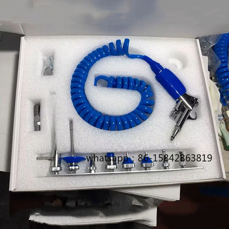 Dental High Pressure Oral Cleaning Spray Gun, Endoscope Irrigation Flushing Air Water Gun Equipment