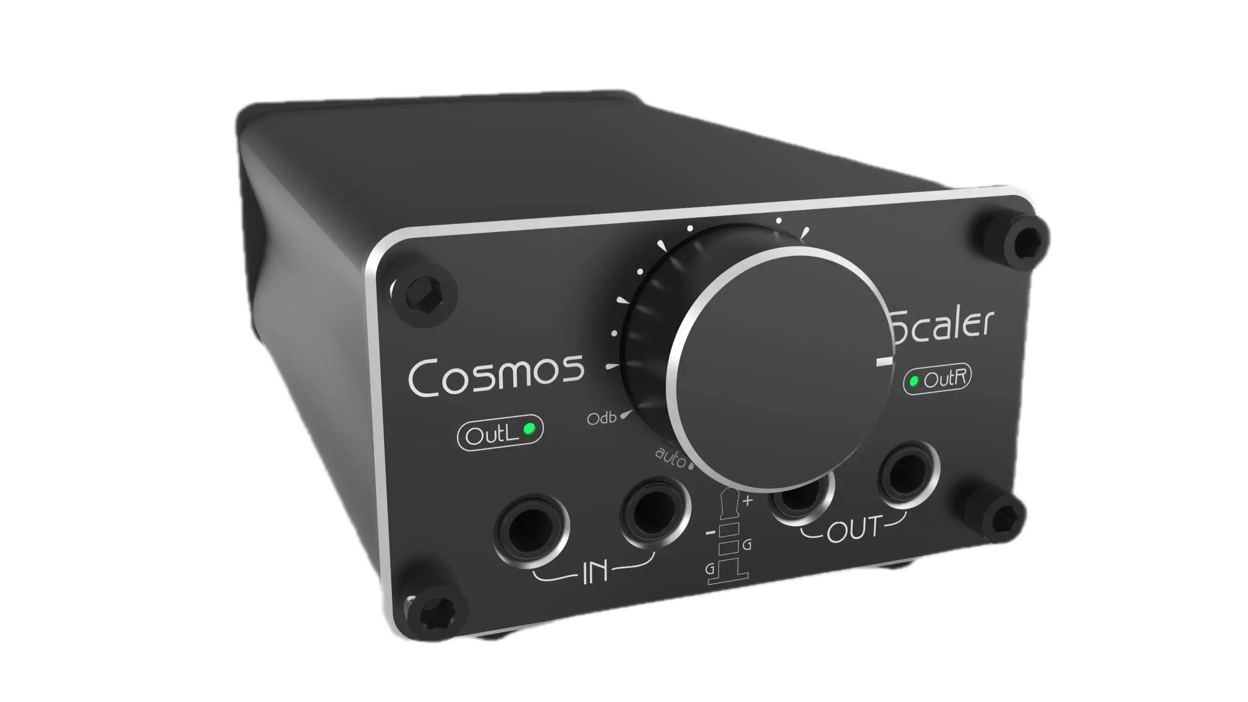 E1DA Cosmos Scaler AMP 高性能、低ノイズ、低歪み、可変ゲインプリアンプ