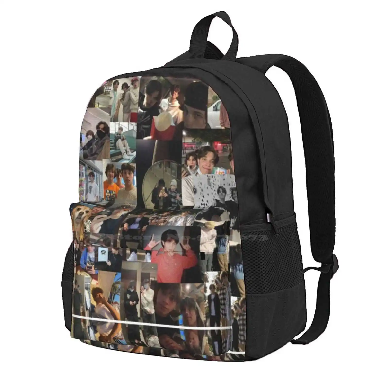 Sturniolo Triplets Cute Collage Hot Sale Schoolbag Backpack Fashion Bags Sturniolotriplets Latest Sturniolo Triplets Top