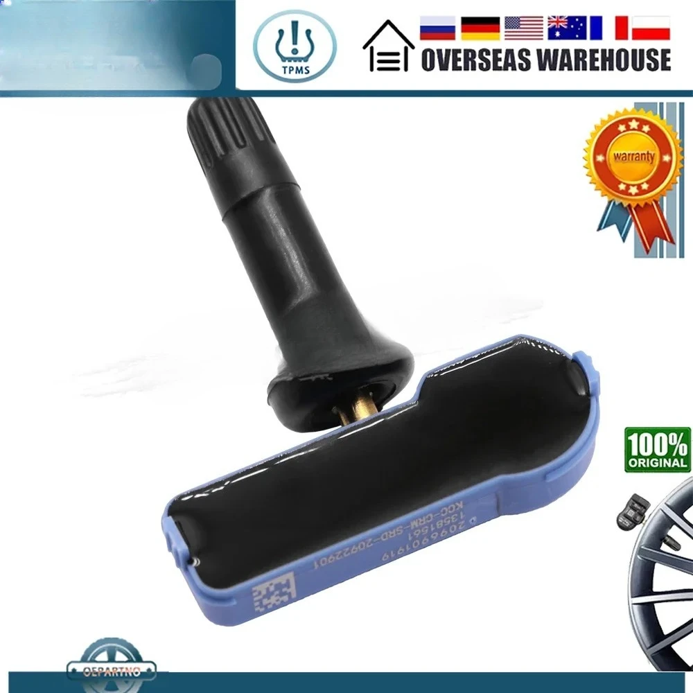 نظام مراقبة ضغط الإطارات لعام 2014-2019 أوبل كورسا E آدم فوكسهول شيفروليه 433 ميجا هرتز مستشعر الإطارات 13581561 #4