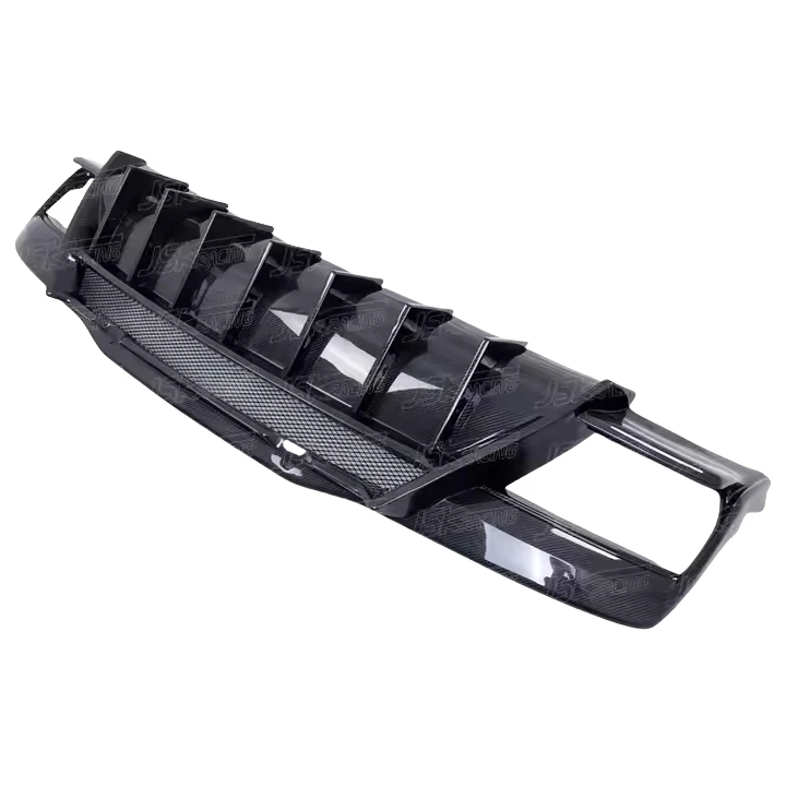 

Reli Высококачественный задний бампер для Chevrolet Corvette C8, обновленные комплекты кузова, задний диффузор, задняя губа из углеродного волокна, новинка