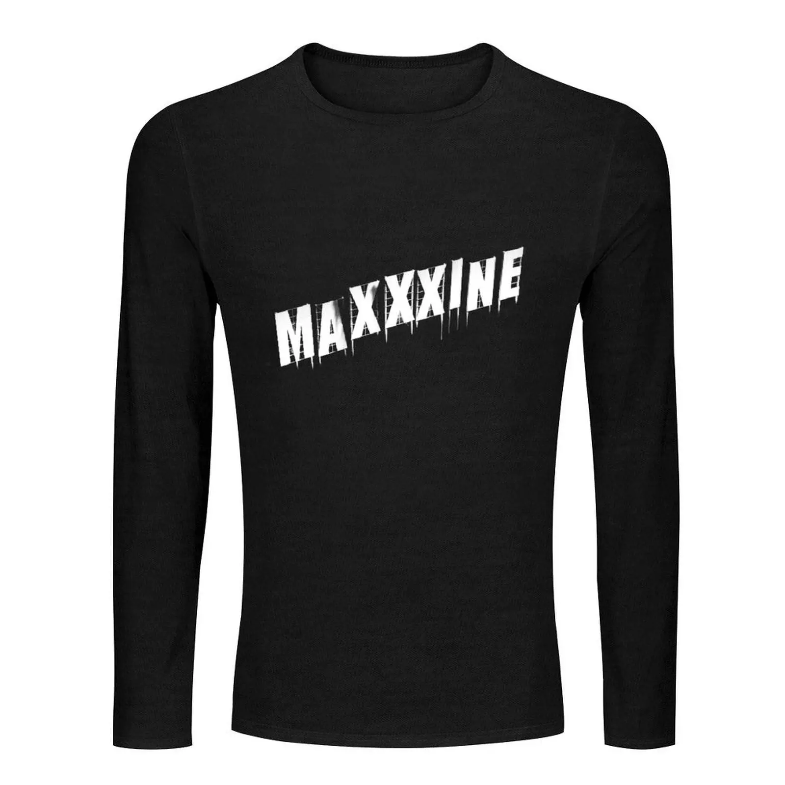 maxxxine / sign Long T-Shirt plus size tops Anime t-shirt mens big and tall t shirts