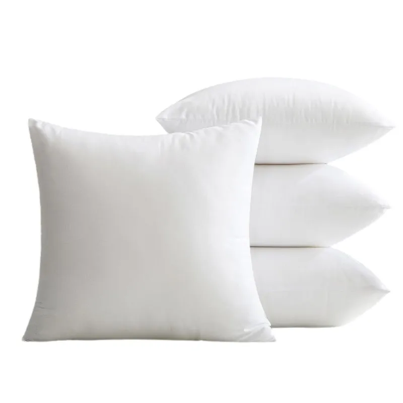 1/2pcs Gift White Pillow Core 50x50cm 45x45cm 30x50cm Throw Pillow Insert Rectangle Fluffy Pillow Sofa Bed Couch Inner Cushion