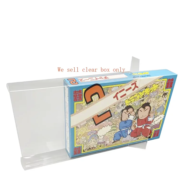 

20PCS Clear transparent box for FC Game Storage Protection Box Japanese Edition Game Card Display Collection Box