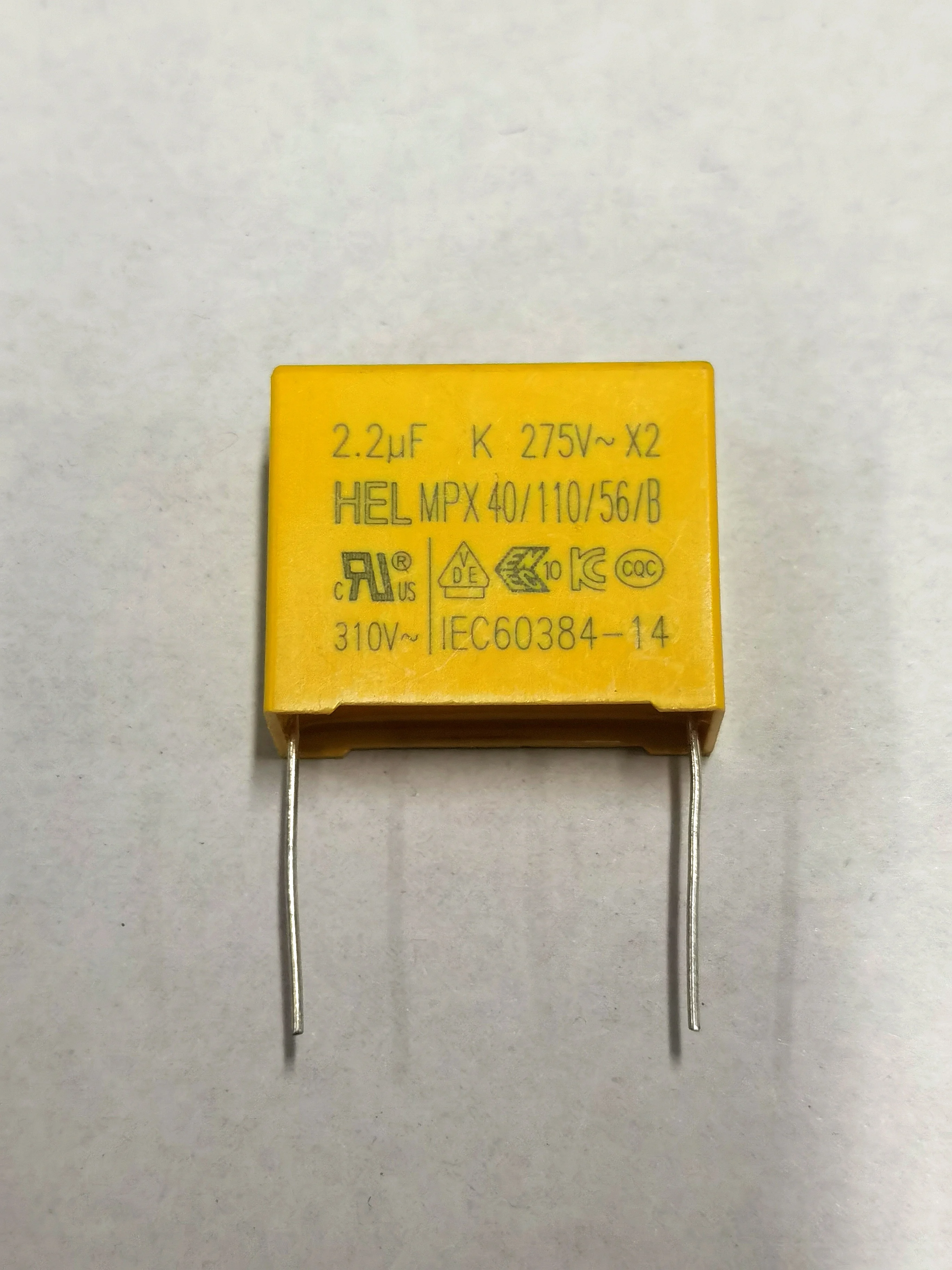 

5 Pcs/Lot 275V 2.2UF 225K MPX Safety capacitor