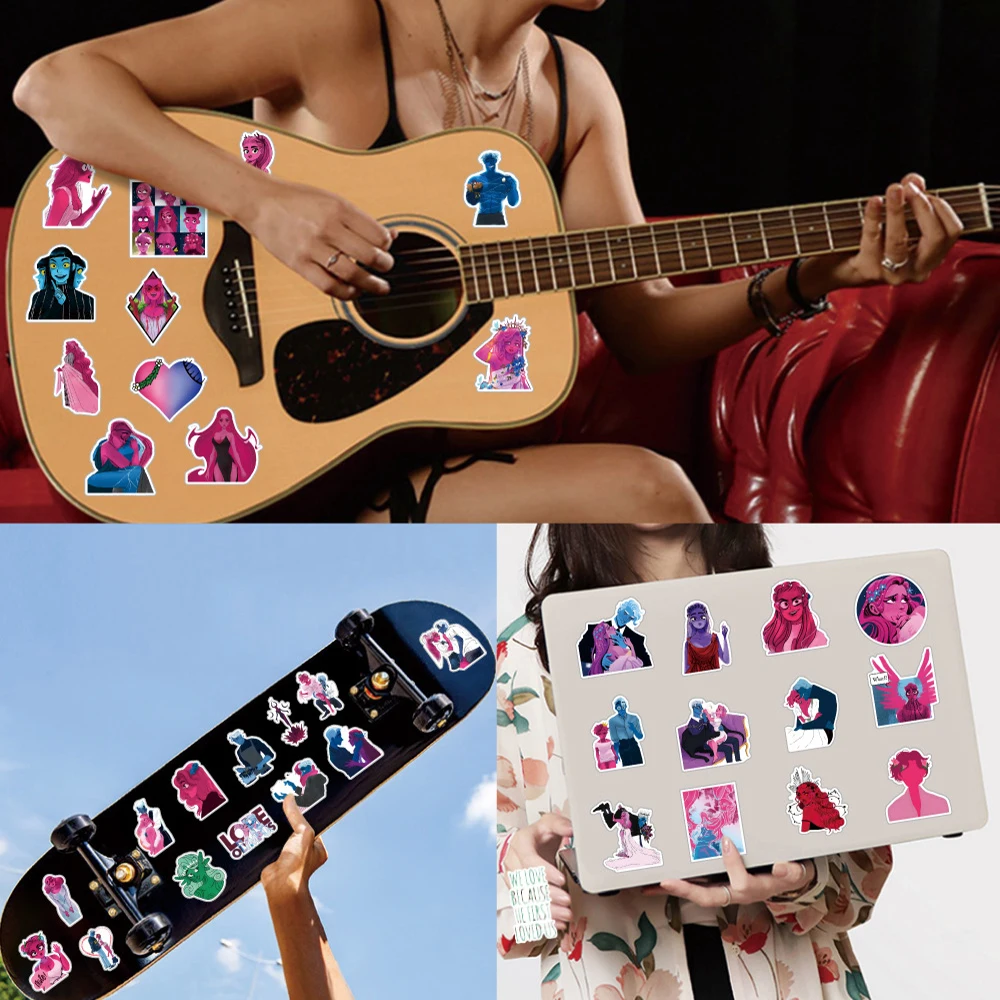 10/30/50/100PCS Anime Lore Olympus Romance Love Stickers Skateboard Guitar Car Phone Motorcycle Luggage Laptop Cool Sticker