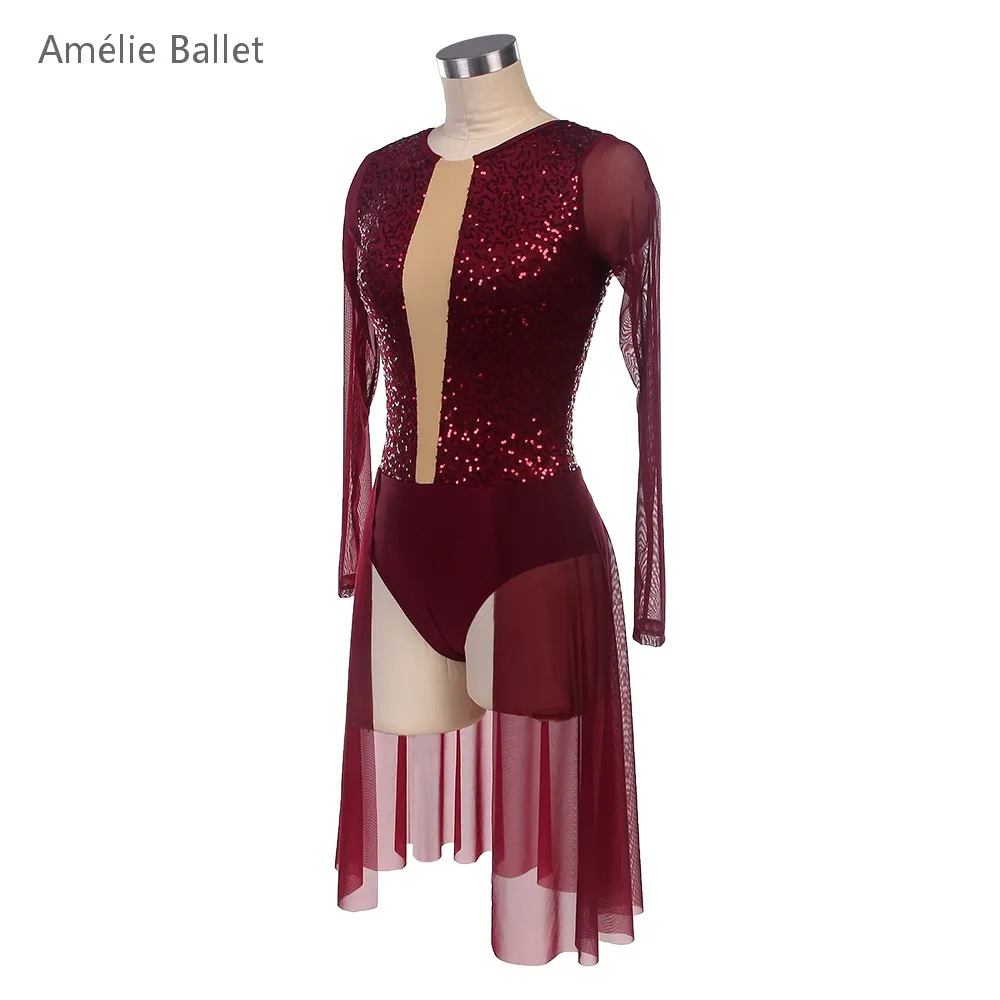 25130-navy-blue-burgundy-sequin-spandex-ballet-dress-adult-girls-ballet-lyrical-contemporary-dance-costumes