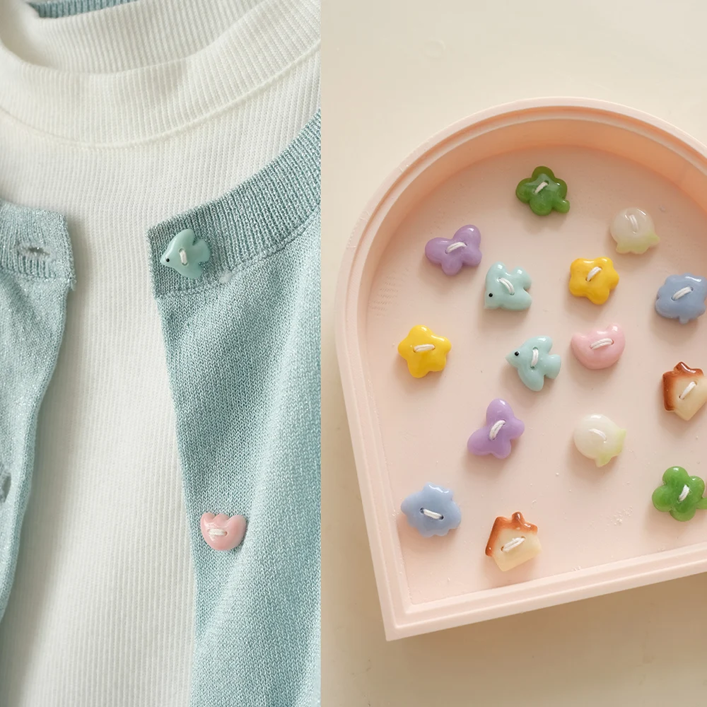 1 Stück Mini-Schmuckherstellungs-Set, Niedliche Ohrringe, Polymer-Ton-Ausstecher, Tulpen-/Schmetterlings-Töpferform, DIY-Knopf-Anhänger, Tonpresswerkzeuge – Detail 3