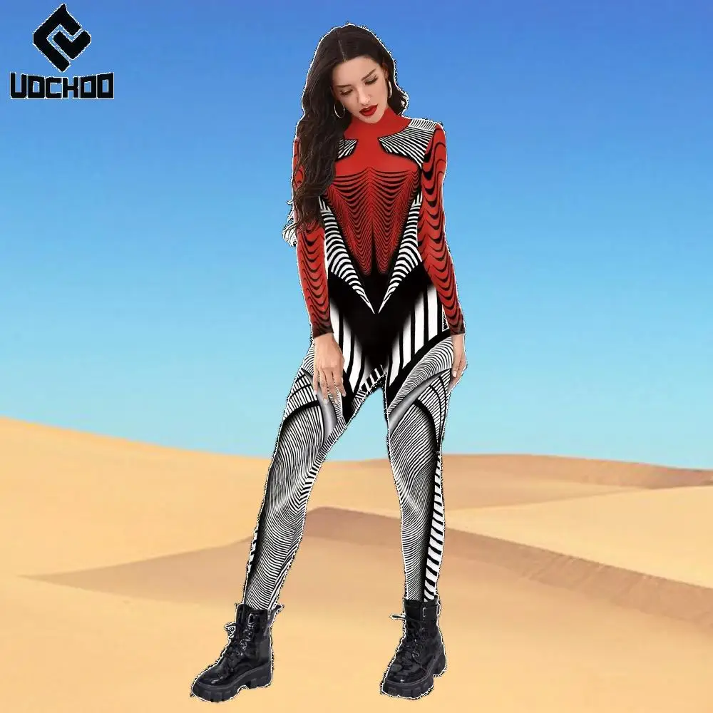 

Art Festival Jumpsuit Fashion Desert Party Bodysuit Music Carnival Cosplay Costume 3D Printing Bodysuit Adult Show Outfit