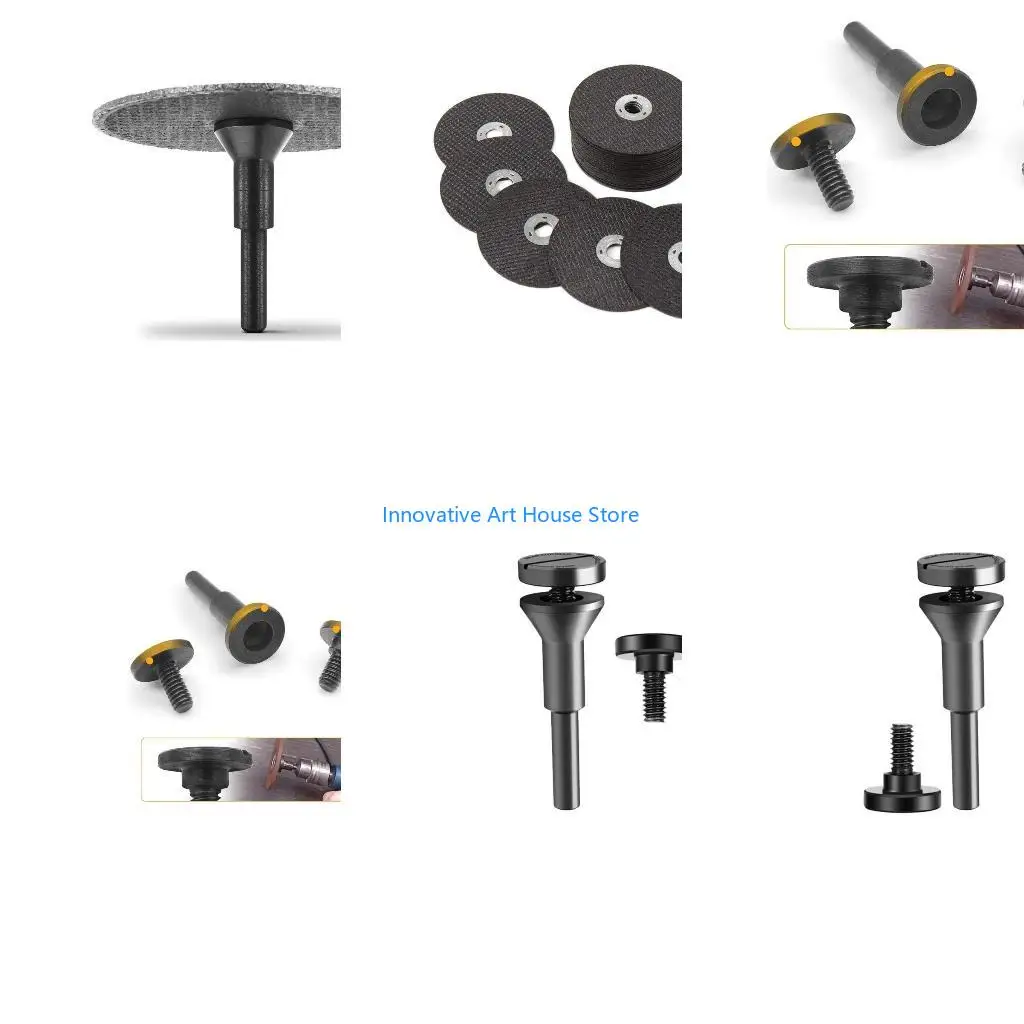 E1PC Cutting Wheel Arbors Metal Cutting Disc Holder for DIY Enthusiasts and Profession