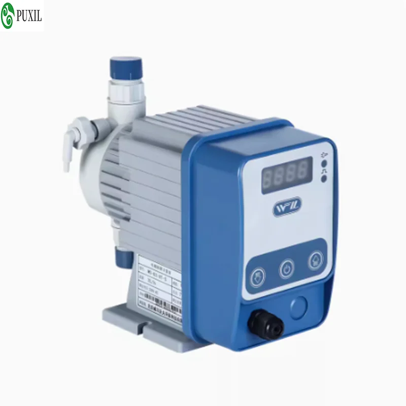 

Electromagnetic Diaphragm Metering Pump Adjustable Acid Chlorine Chemical Dosing Pump Electronic Metering Pump