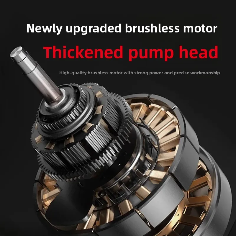 High power brushless electric oil pump, high viscosity resin glycerol pump