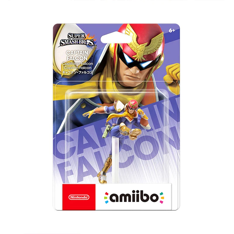 ARTSWIFT Amiibo - Super Smash Bros. Series -CAPTAIN FALCON Figure Original Asian Version Region Free Brand New In Stock