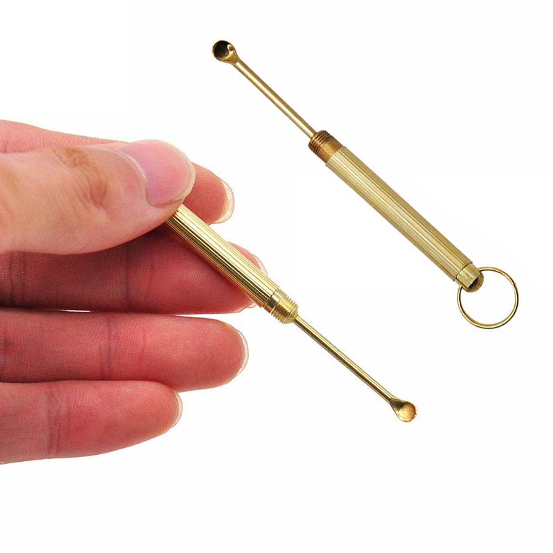 10 Pieces Of Metal Mini Cigarette Nail Spoons, Portable Keychains, Cigarette Nail Spoons, Smoking Accessories