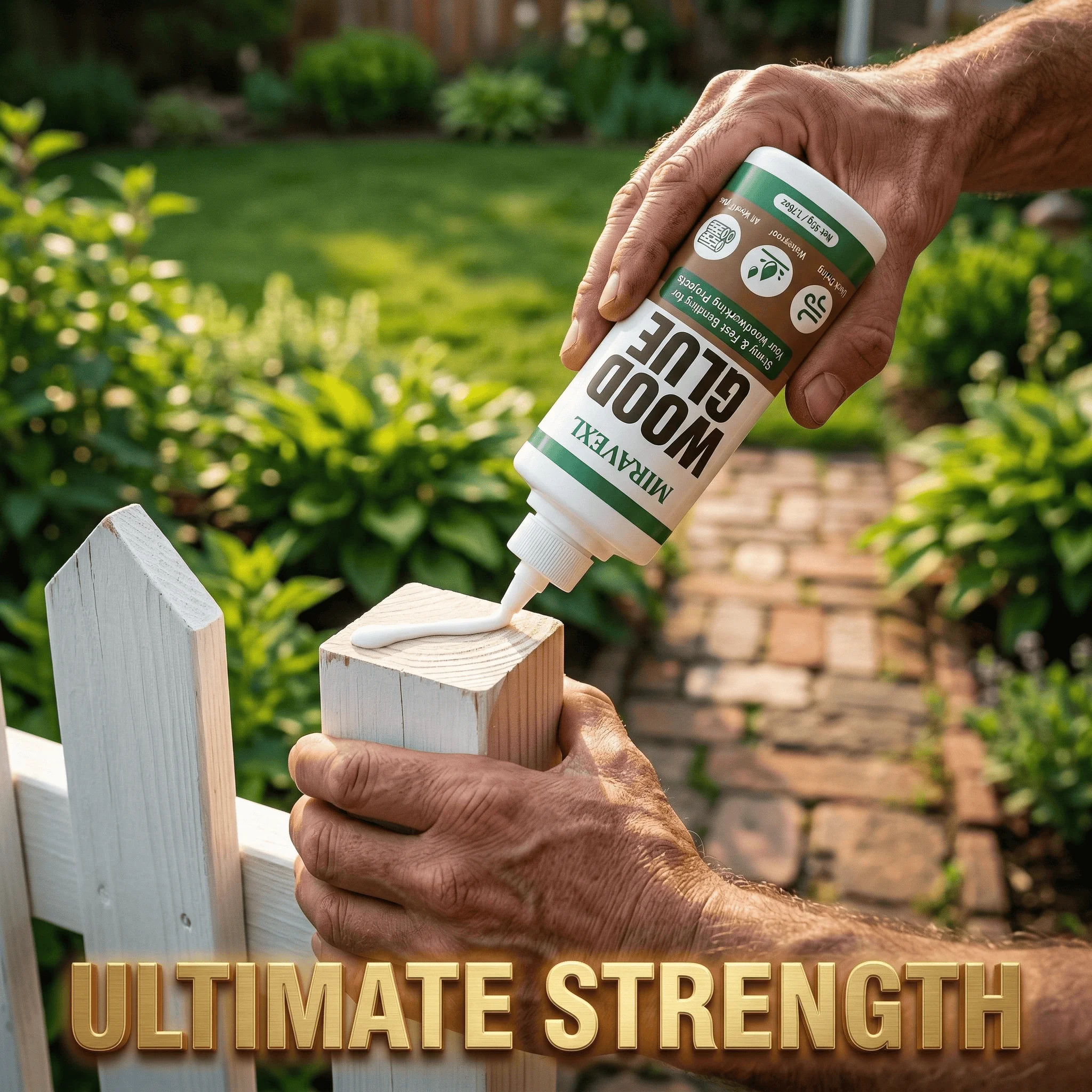 MIRAVEXL 50g Fast Dry Wood Glue Strong Adhesive for Professional Carpenter Furniture Repair Woodworking DIY Projects view 6