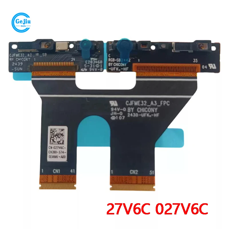 Nuevo Módulo de Cámara Integrado Original para Portátil Dell XPS 14 9440 XPS 13 9340 XPS 16 9640 27V6C 027V6C