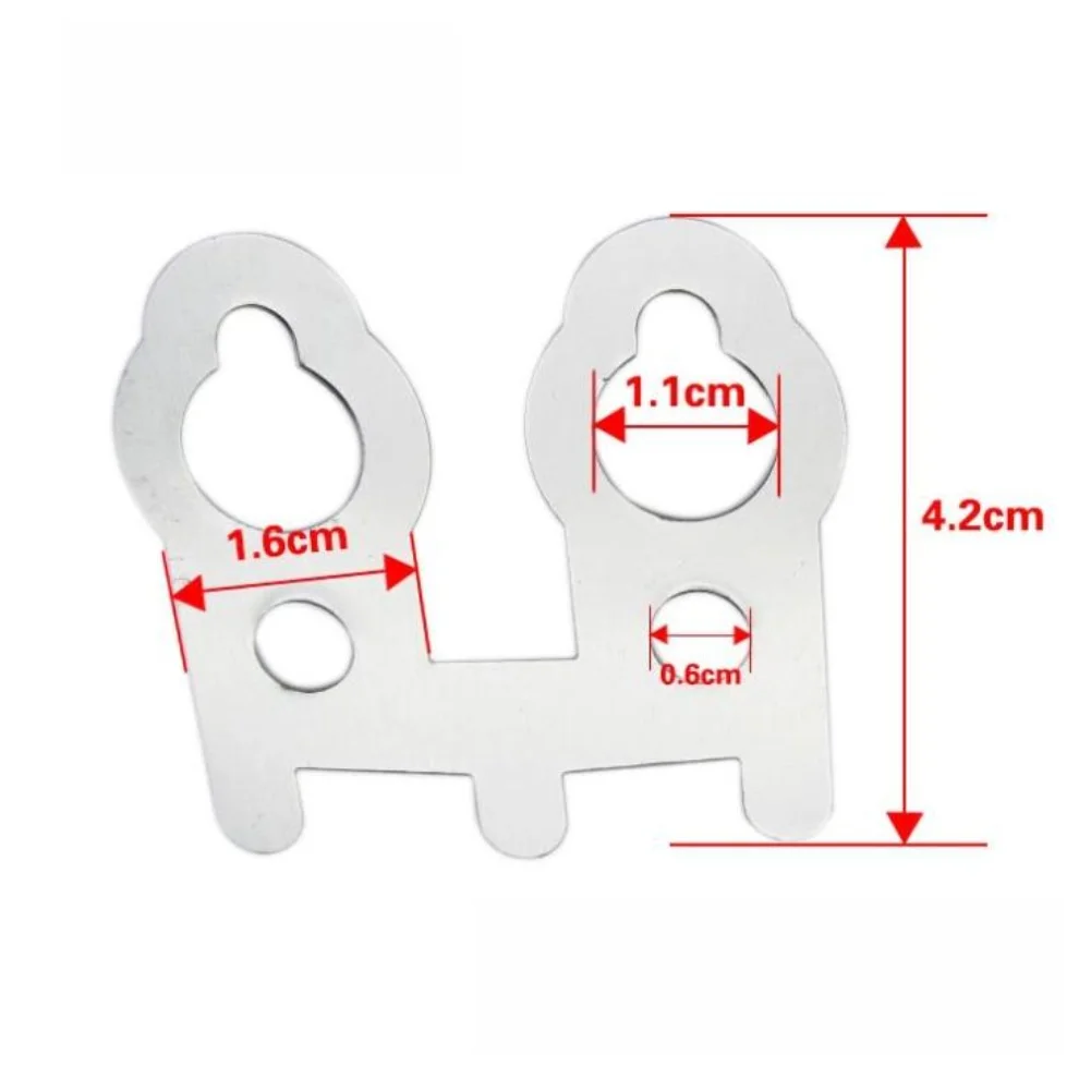 200 Pieces Stainless Steel Fixing Clips for Heating Tubes Used in Electric For Heaters and Industrial Furnaces