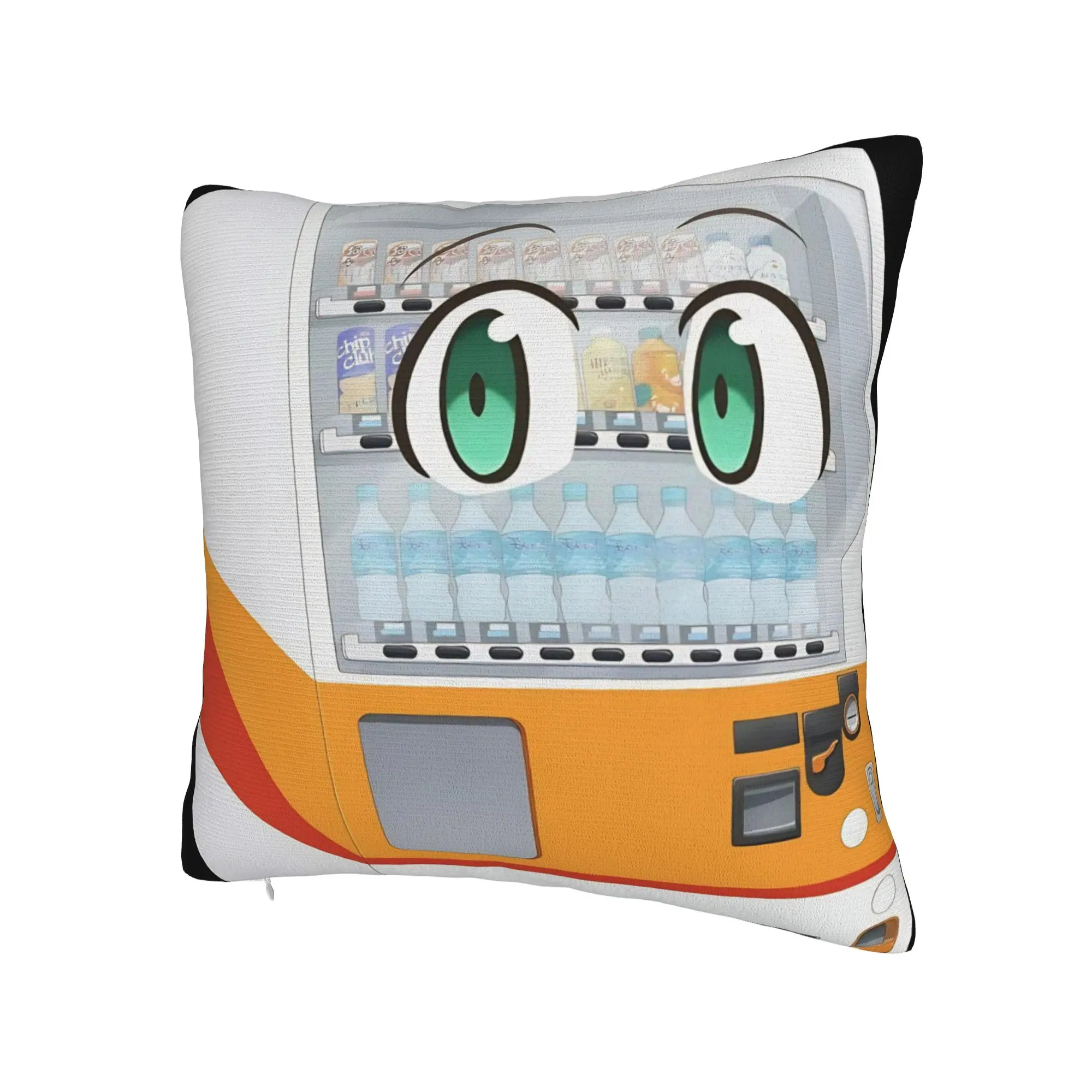Decorative Pillowcase Reborn As A Vending Machine Merch Bed  Throw Pillow Case Cover Zippered Multiple Sizes